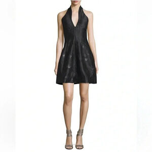 Halston Heritage backless dress size 0